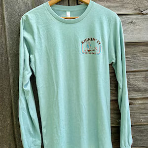 Kickin' It in SoDak Long Sleeve T-shirt Unisex by Oh Geez! Design