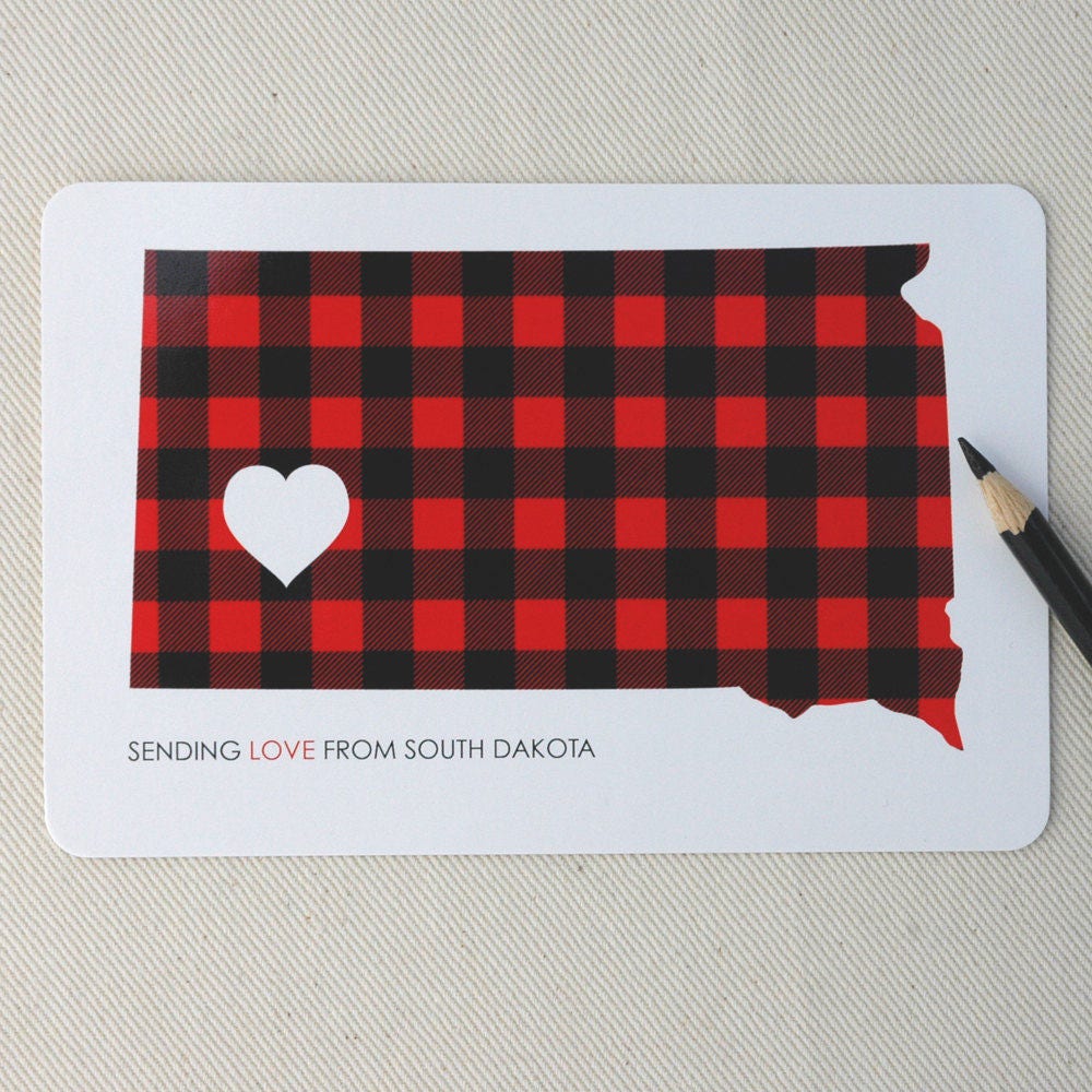 SoDak Retro Postcards
