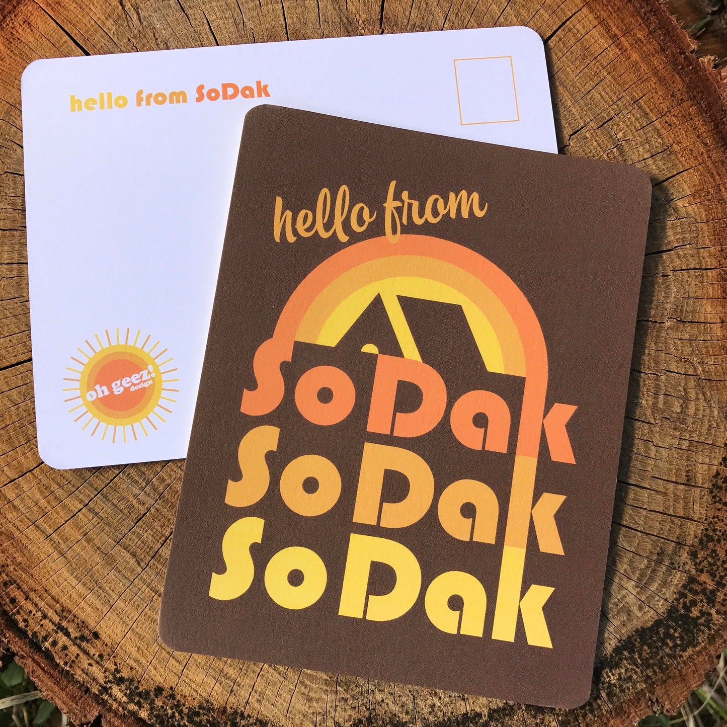 SoDak Retro Postcards