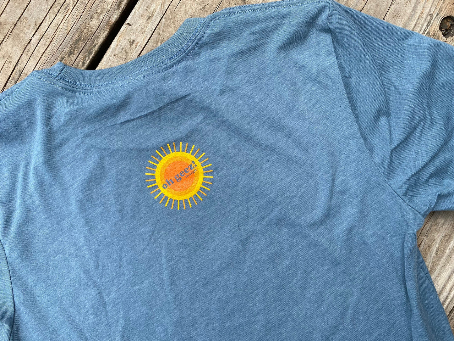 SoDak Sunbeams Slate Blue Unisex T-shirt